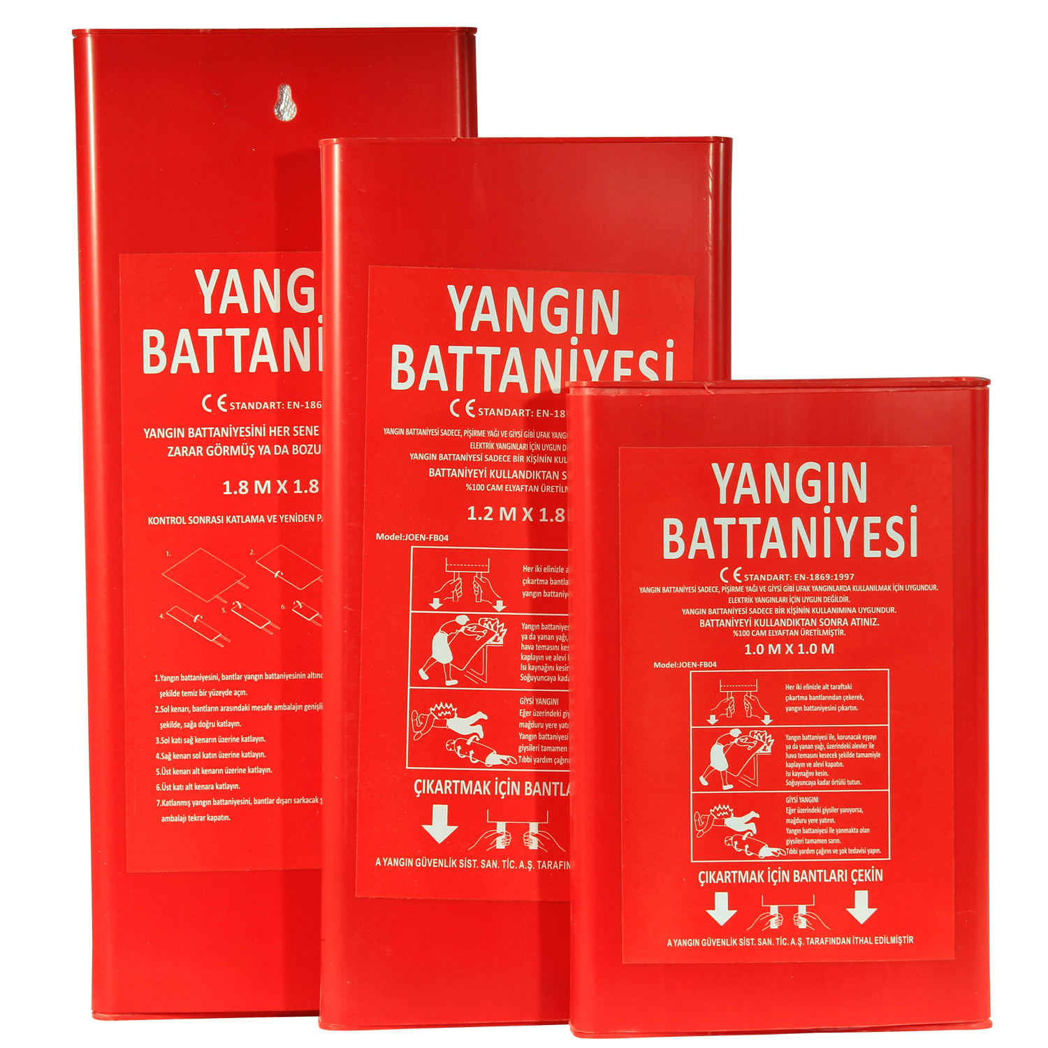 YANGIN BATTANIYESI KUTULU 1000*1000 MM