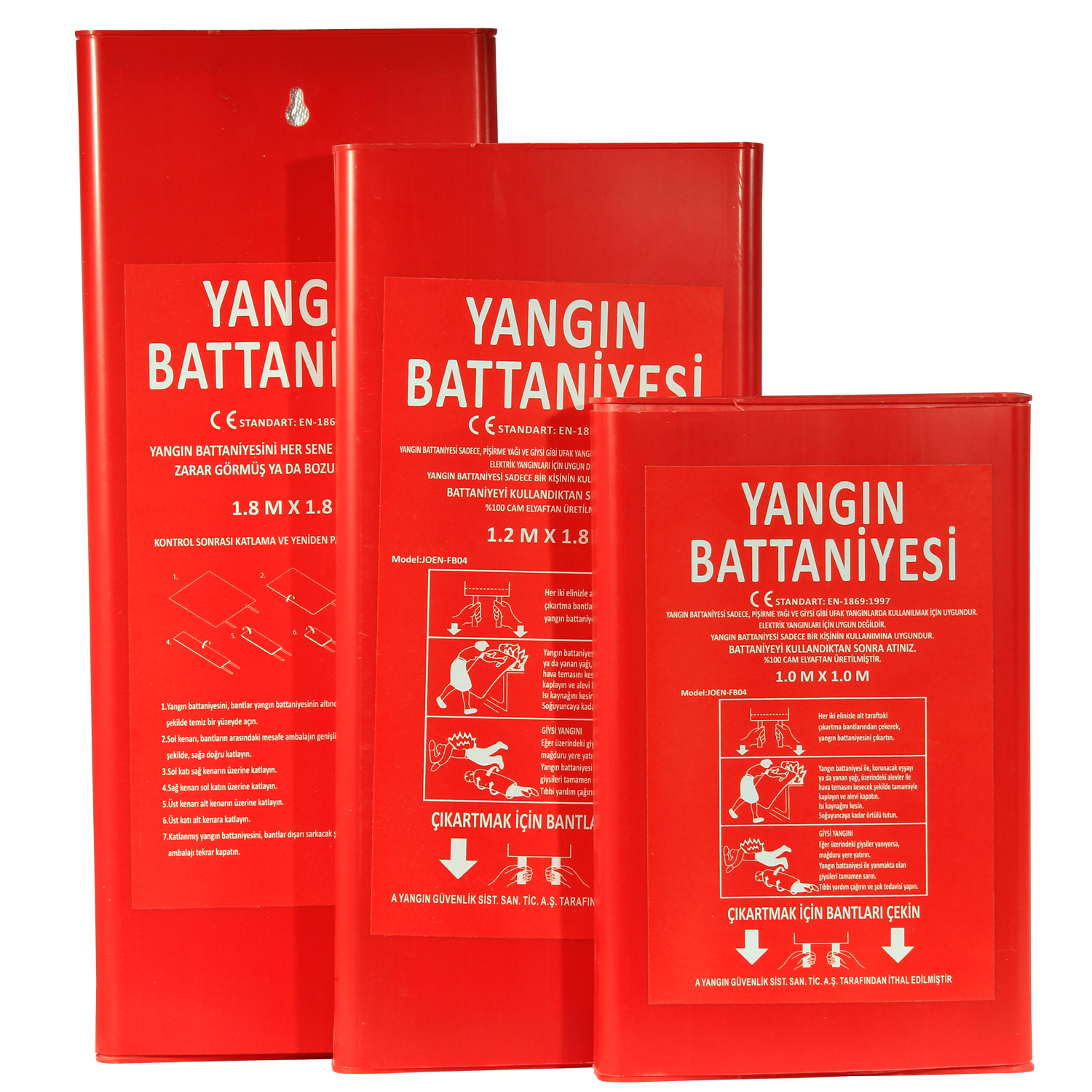 YANGIN BATTANIYESI KUTULU 1000*1000 MM